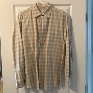 Perry Ellis men’s size L dress shirt long sleeve